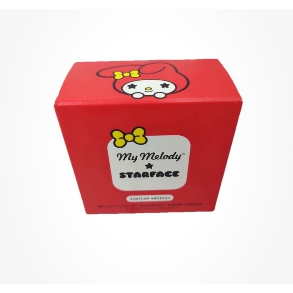 MY MELODY STARFACE Hydrocolloid 32 PIMPLE PATCHES & Refillable Compact New